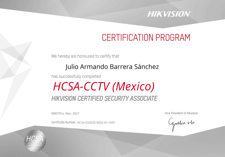 Certificación HCSA-VMS