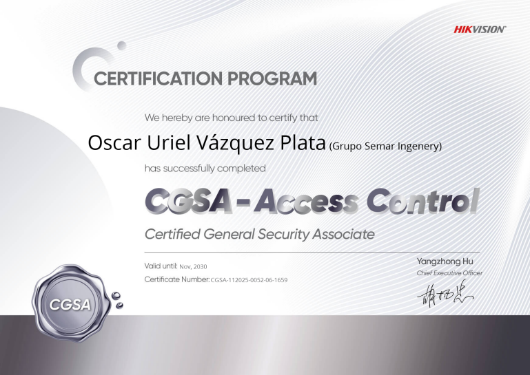 Certificación CGSA-Access Control