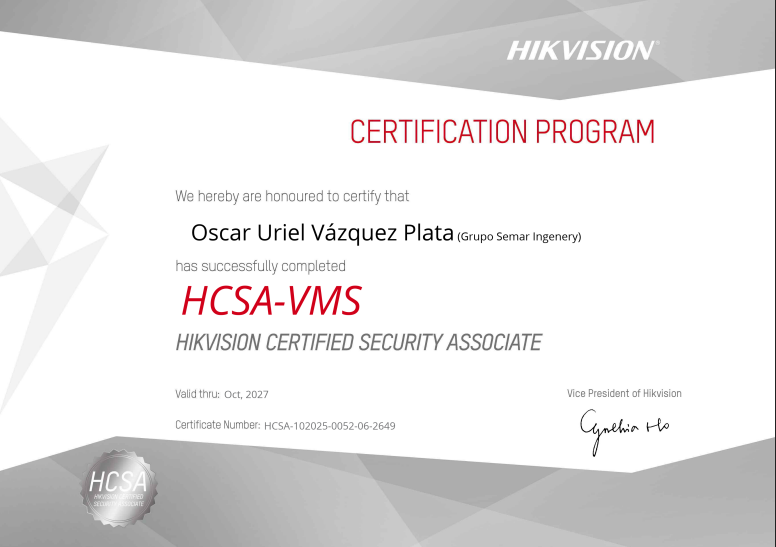 Certificación GCS